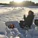 snow picnic!