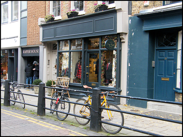 bikes and bollards