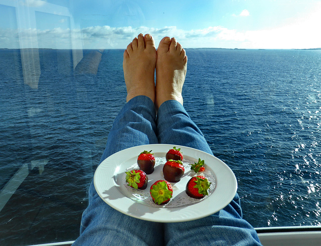 Coccola sul balcone nave - Haughesund - Norvegia