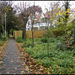 path through the churchyard