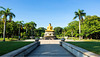 Victoria Park with the Buddha Statue, Colombo, Sri Lanka