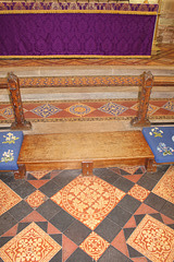 Chancel Floor, St Mary's Church, Temple Balsall, West Midlands