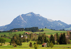 Der Berg "Grünten" in den Allgäuer Alpen