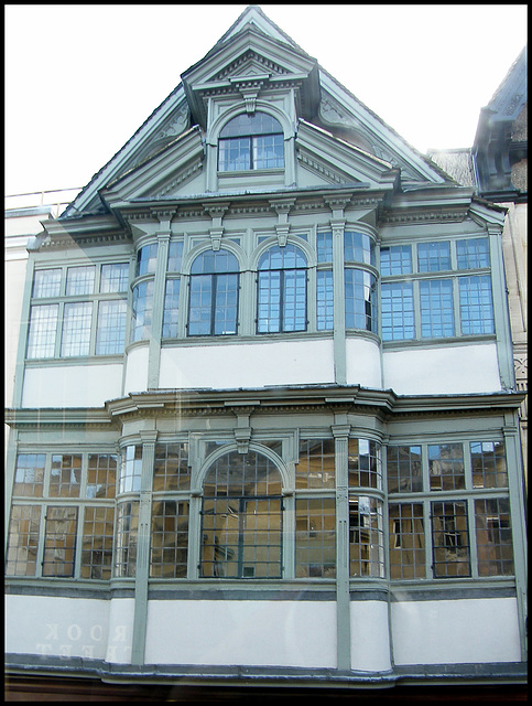 old windows in the High Street