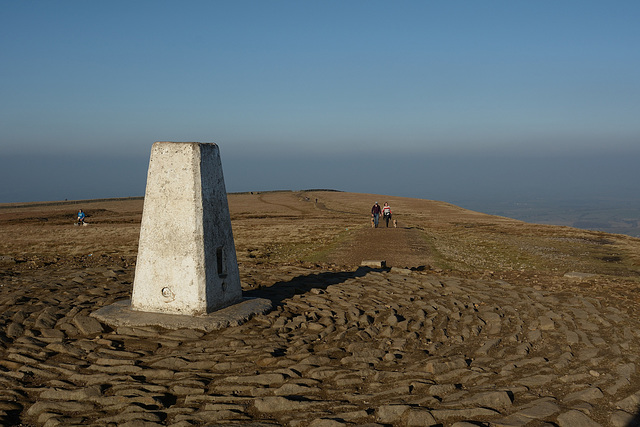 On top of Pendle Hill