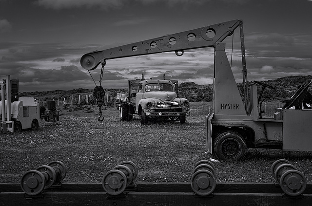 Nash framed by Hyster