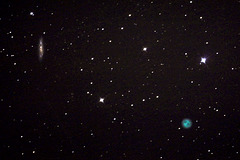 M97 and M108 in Ursa Major