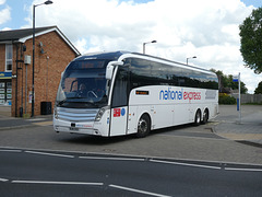 Worthing Coaches (National Express owned) XW5613 (BU18 OSO) in Mildenhall - 26 Jun 2021 (P1080898)