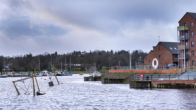 Denny's Dock and the River Leven