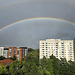 Regenbogen über Hamburg