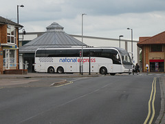 Worthing Coaches (National Express owned) XW5612 (BU18 OSN) in Mildenhall - 26 Jun 2021 (P1080907)