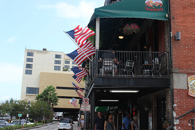 Entrance to River Street,  Savannah, Georgia ~~  USA