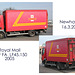 Royal Mail DAF box van Newhaven 16 3 2015