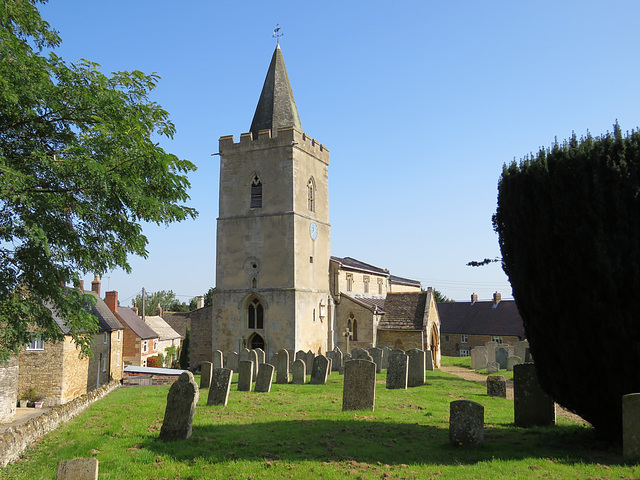 morcott church, rutland, tower c12, c14