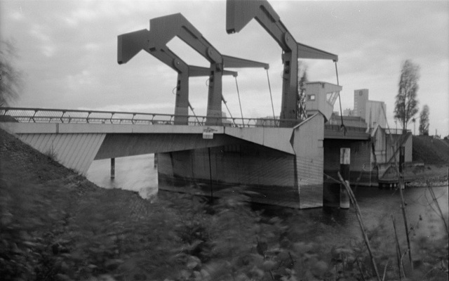 Diffenébrücke Mannheim Hafen