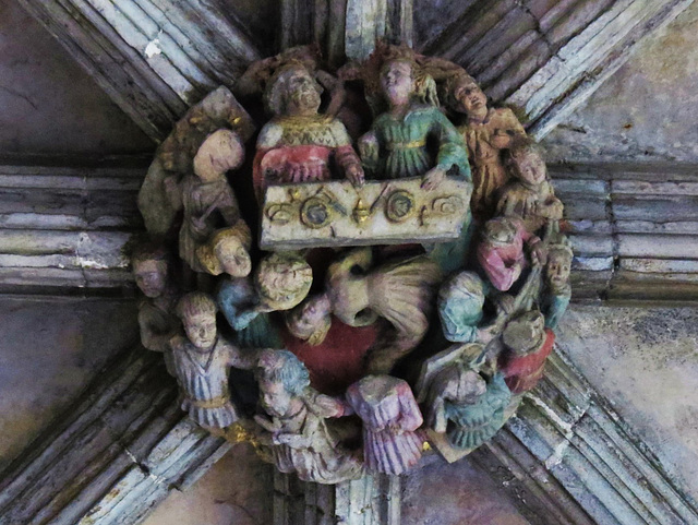 norwich cathedral cloister, boss