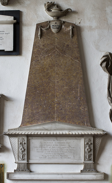 Sir Bennet Garrard 6th baronet (monument)