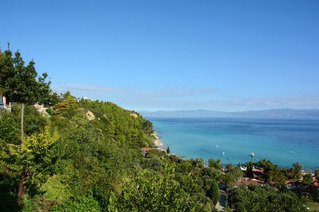 Greece, Kassandreia, Aegean Coast in Afytos