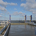 Gabcikovo Lock on the River Danube