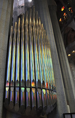 Organ Pipes, Gaudi Cathedral