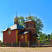 Orthodox church of the holy martyrs of Chełm and Podlasie in Zbucz,Poland