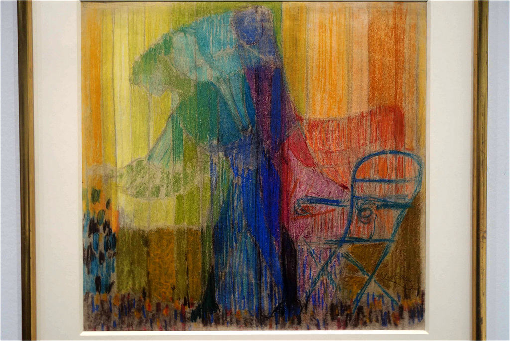 Etude pour Femme cueillant des fleurs 1910-1911
