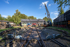 roundhouse and turntable