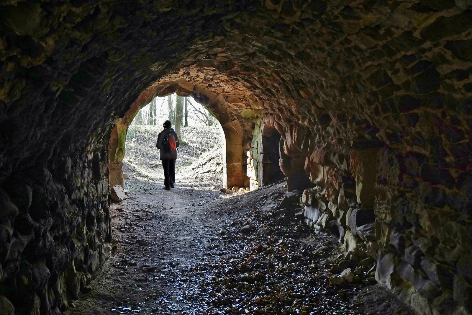 In der Burgruine Hohenlandsberg - In the castle ruin Hohenlandsberg