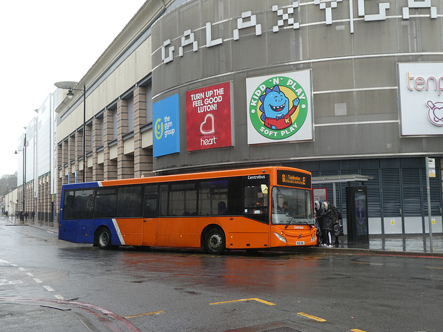 Centrebus 634 (BU16 UWL) in Luton - 14 Apr 2023 (P1150092)