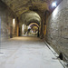 Sous-sols du palais de Dioclétien : allée principale.