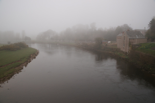 View From The Bridge In The Fog
