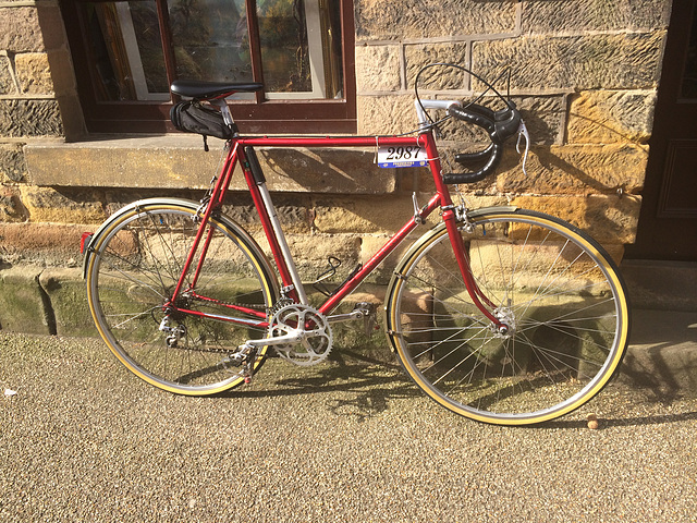 Raleigh Clubman rented for Eroica Britannia