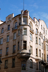 Apartments on the Corner of Parizska and Bilkova, Prague