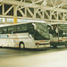 Bebb Travel V32 HAX and Dorset Travel R351 LPR at London (Victoria) - 8 Jun 2000