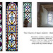 Decorative windows - Saint Andrew's Bishopstone