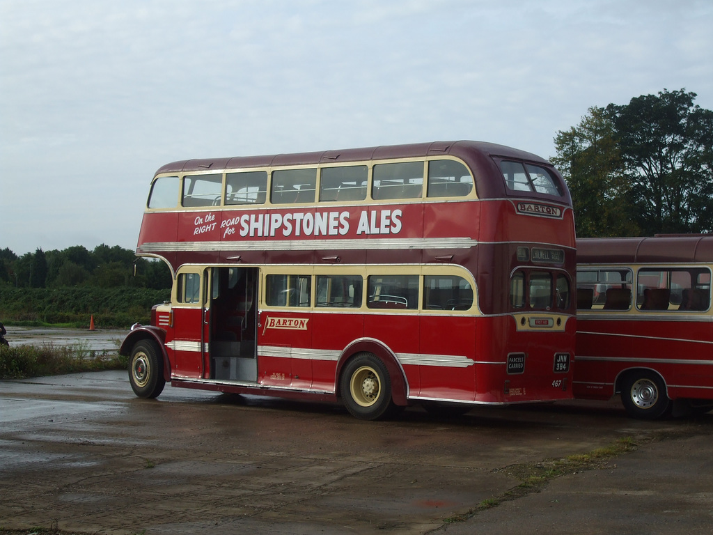 DSCF5329 Barton Transport 467 (JNN 384) at Chilwell - 25 Sep 2016