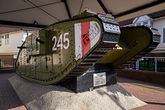 WW1 tank, Ashford