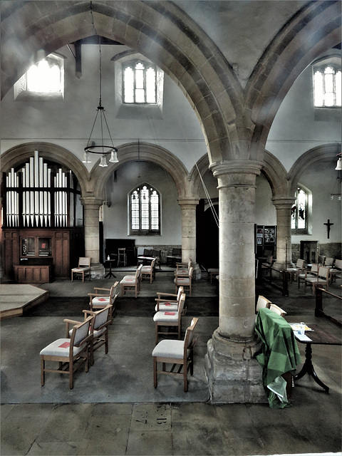 empingham church, rutland   (19) c13 arcades