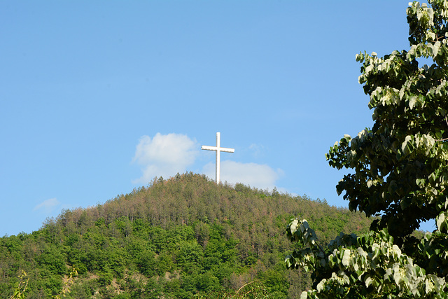 Bulgaria, "The Cross over Blagoevgrad"
