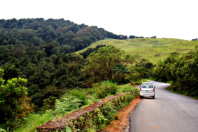 Driving to Kudramukha