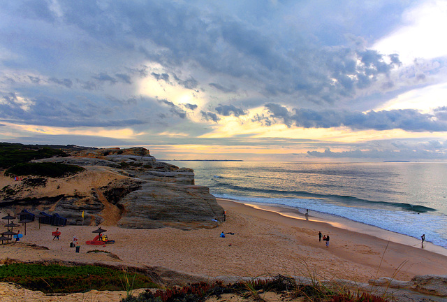 Praia do Rio Cortiço, Óbidos, Portugal