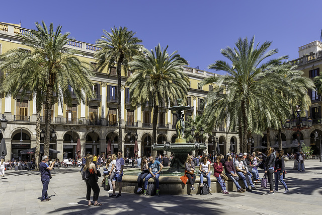 Barcelona, Plaça Reial