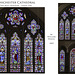 Chichester Cathedral - West Window - William Wailes - 1849 upper tier
