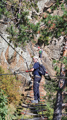 Südtirol - Klettersteig Knott in Naturns bei Meran