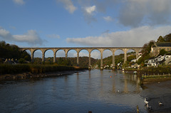Cornwall, Calstock Viaduct across Tamar River