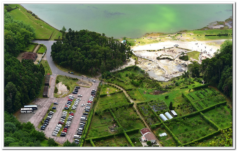 The volcanic portion of Sao Miguel