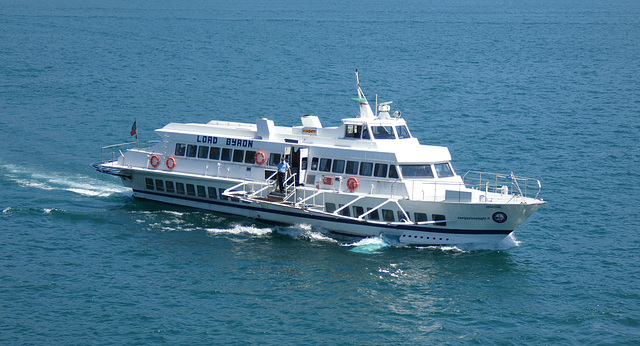 'Lord Byron' Hydrofoil at Menaggio