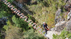 Südtirol - Klettersteig Knott in Naturns bei Meran