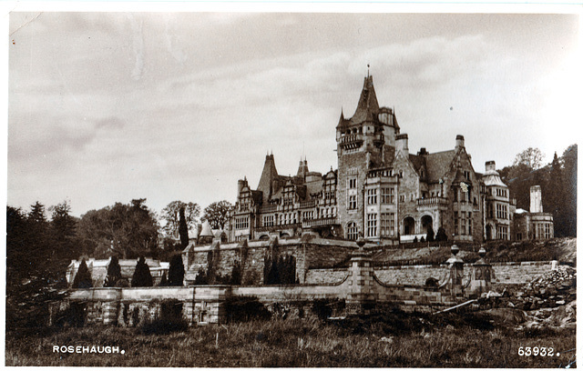 Rosehaugh House, Avoch, Scotland (Demolished)