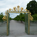 Sweden, Stockholm, The Entrance Gate to the Baroque Park of the Dottningholm Palace